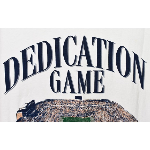 Vintage 1997 Notre Dame vs. Georgia Tech Stadium Dedication Game Jansport XL NWT - Picture 3 of 9